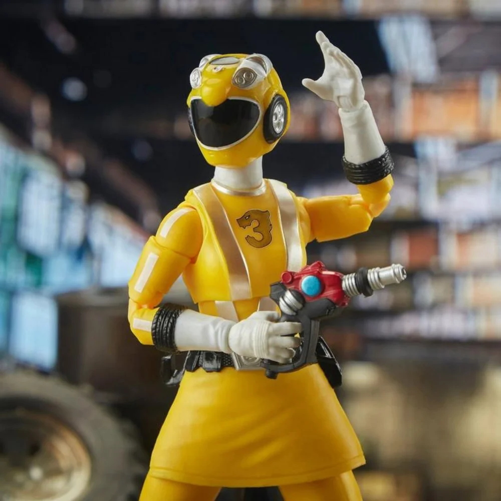 Power Rangers Lightning Collection RPM Yellow Ranger Figure 🔥 MMPR - Picture 4 of 14